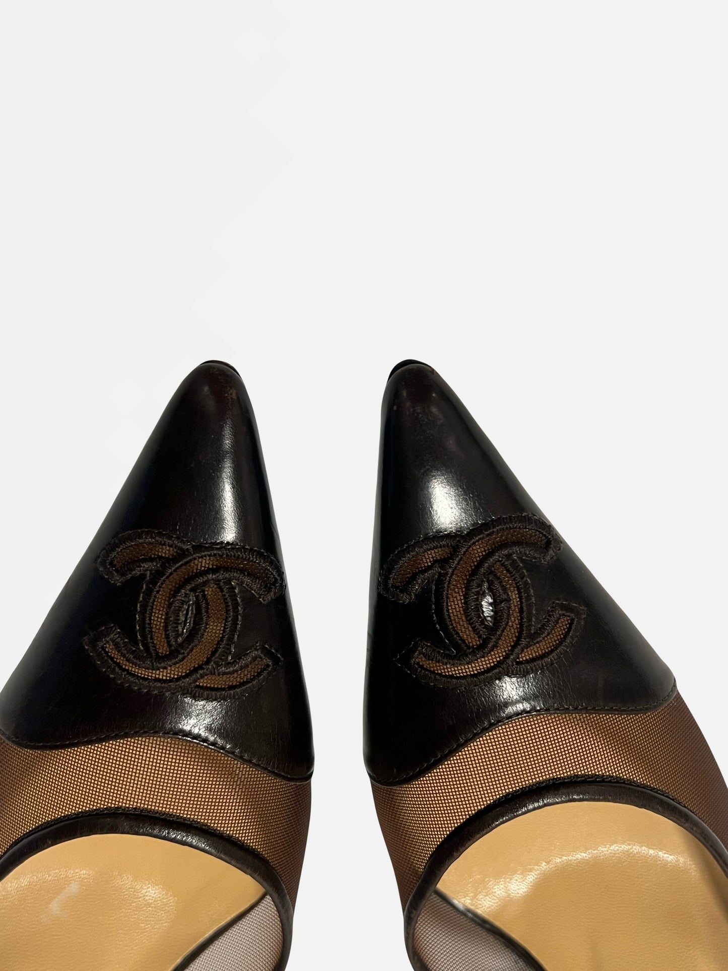 Chanel Mesh Heels, IT 36.5