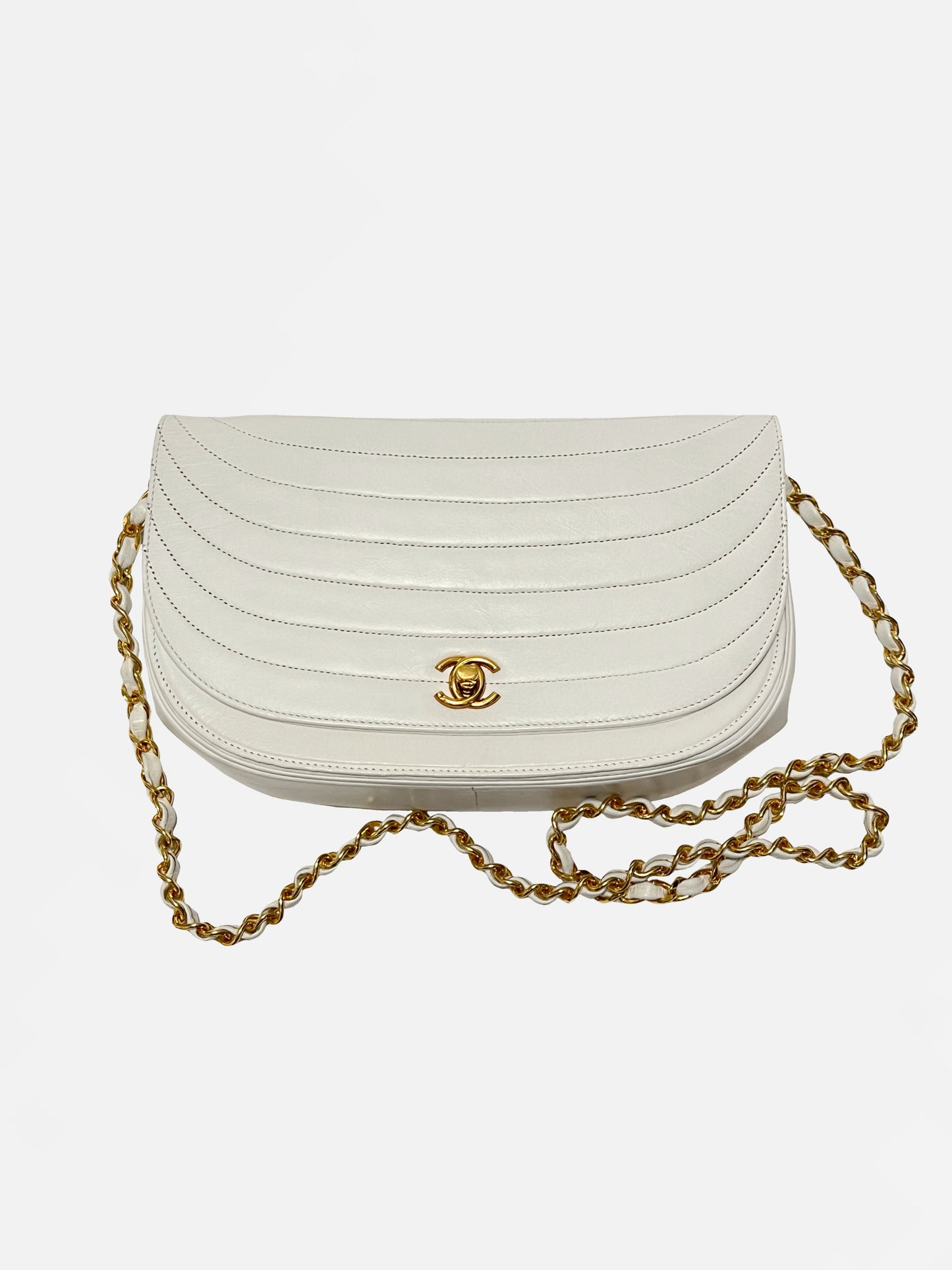 Chanel Half Moon Flap Bag