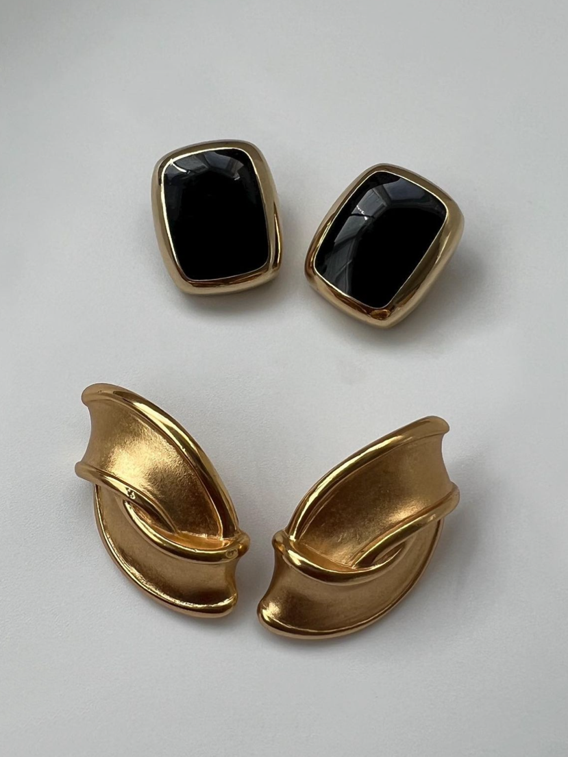 Dior Onyx Earrings