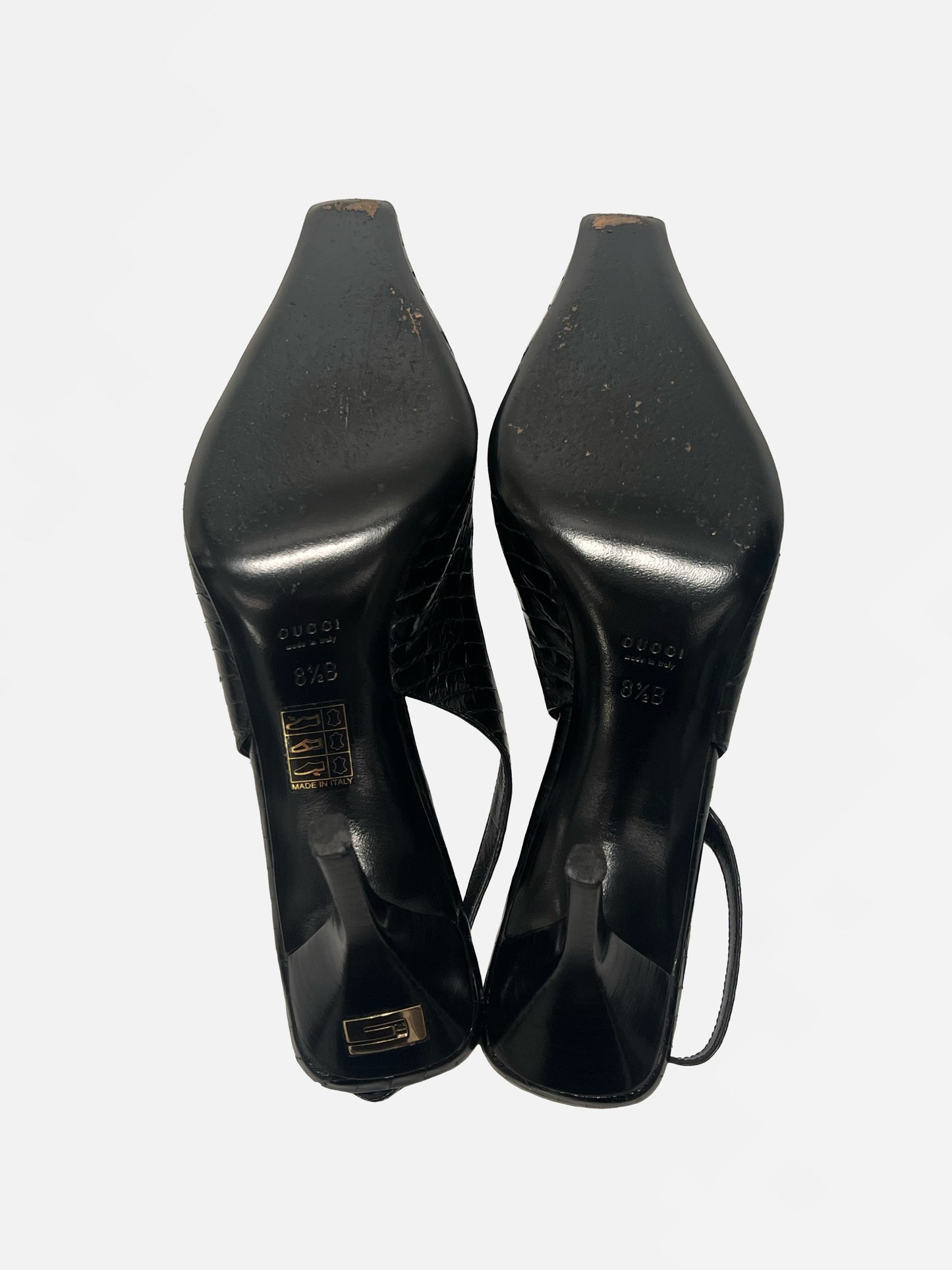 Gucci Slingback Pumps, IT 38.5