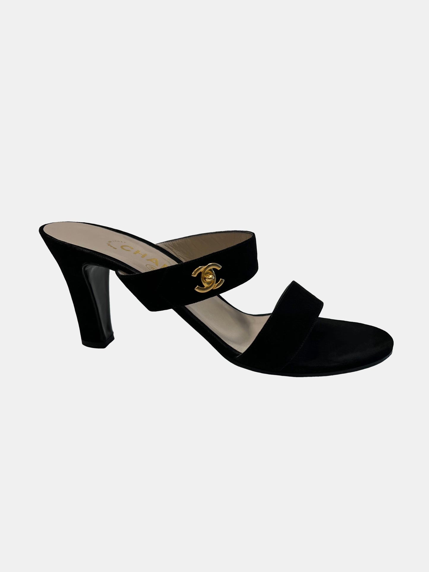 Chanel Turnlock Sandals, IT 39.5