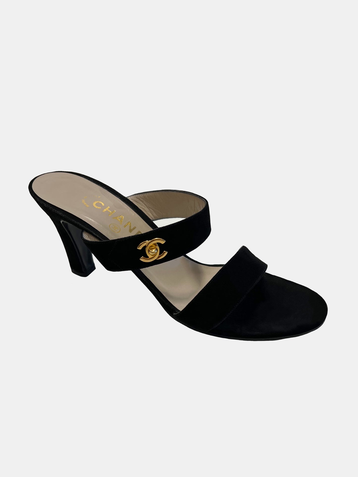 Chanel Turnlock Sandals, IT 39.5