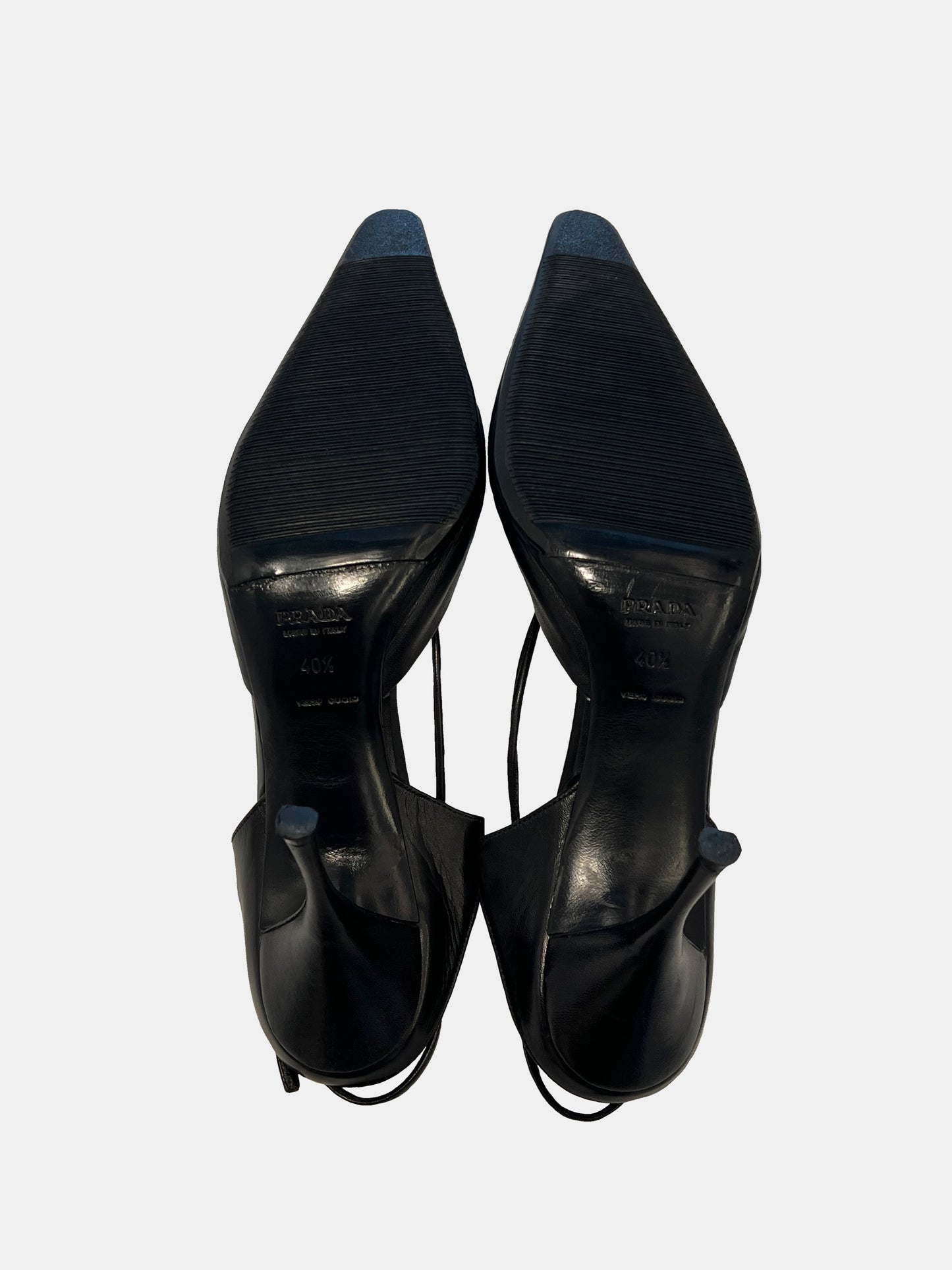 Prada Slingback Heels, IT 40.5