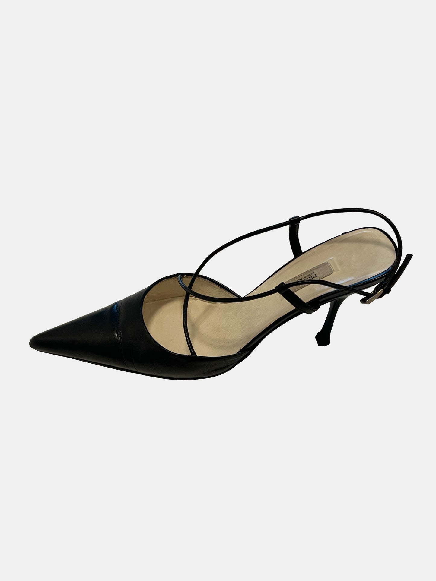 Prada Slingback Heels, IT 38.5