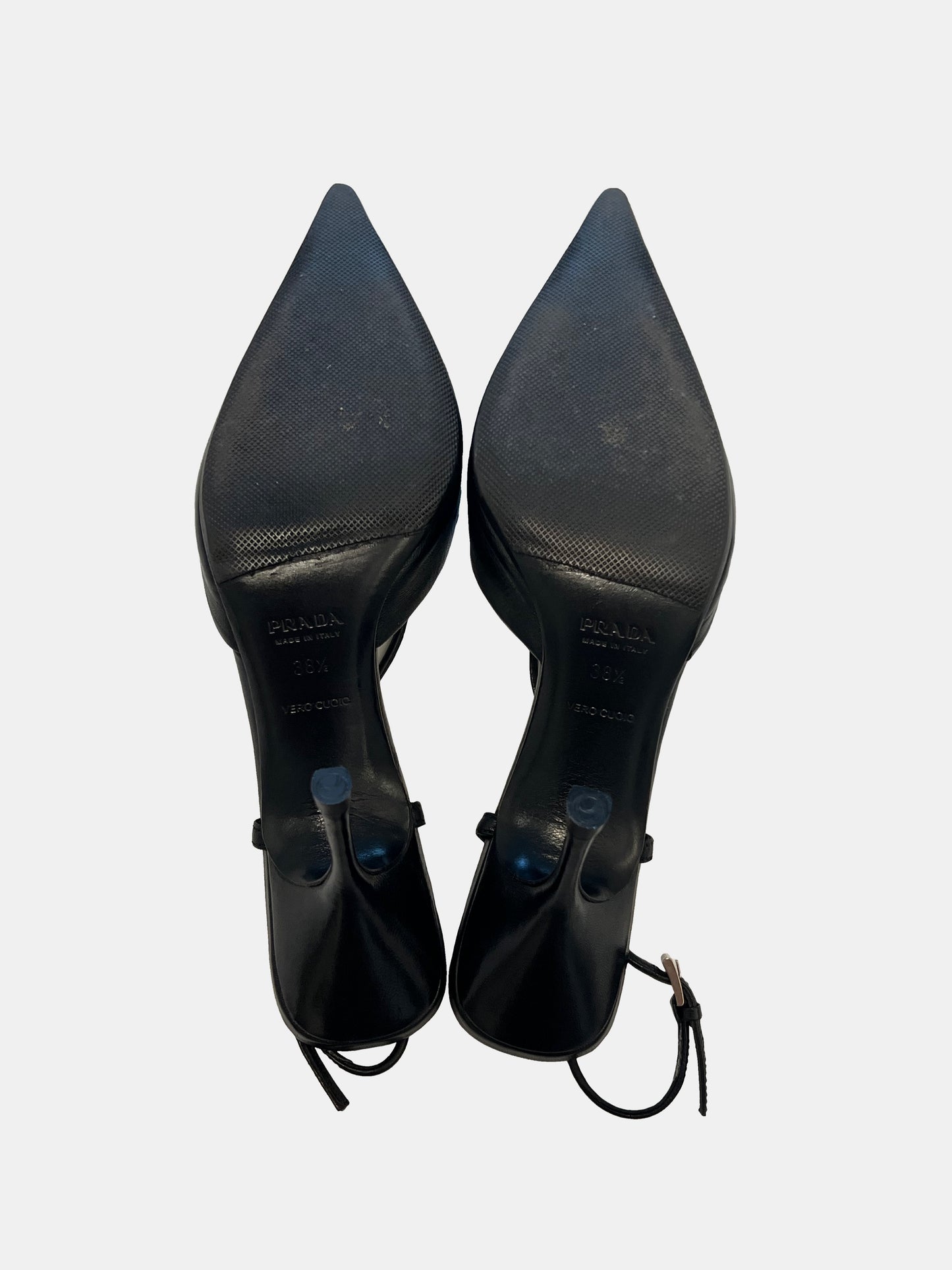 Prada Slingback Heels, IT 38.5