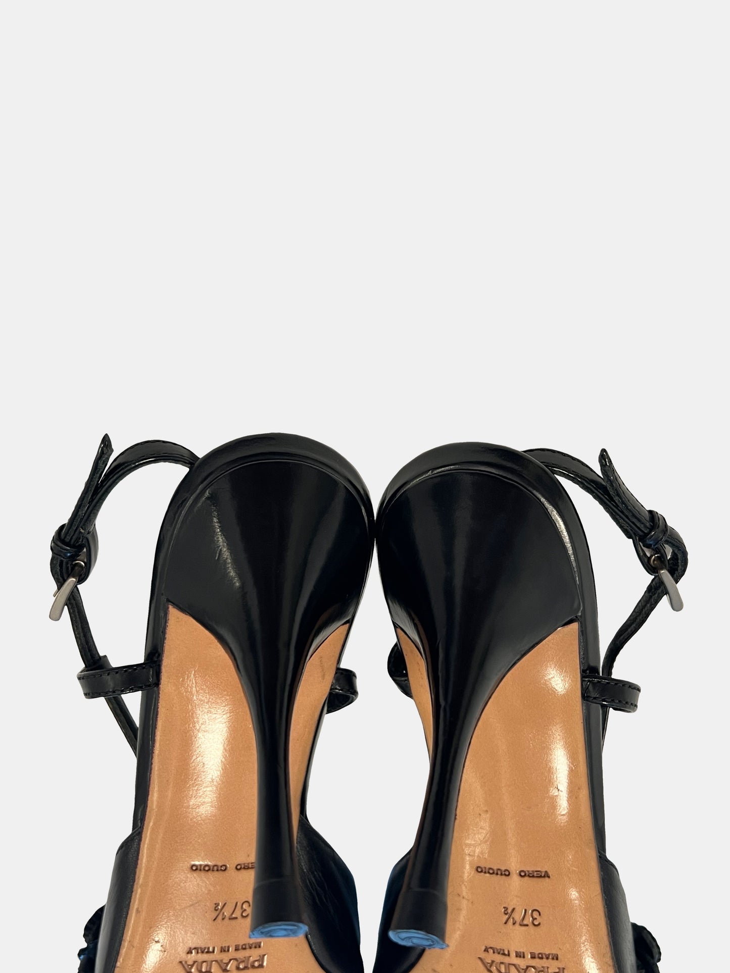 Prada Slingback Heels, IT 37.5