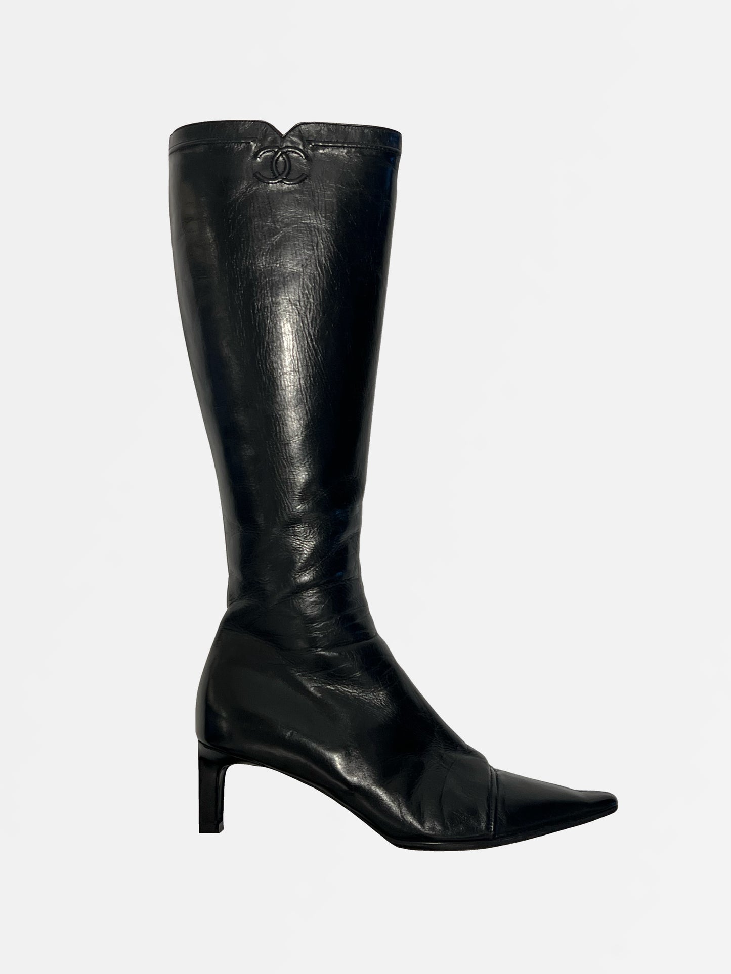 Chanel Knee High Boots, IT 37.5