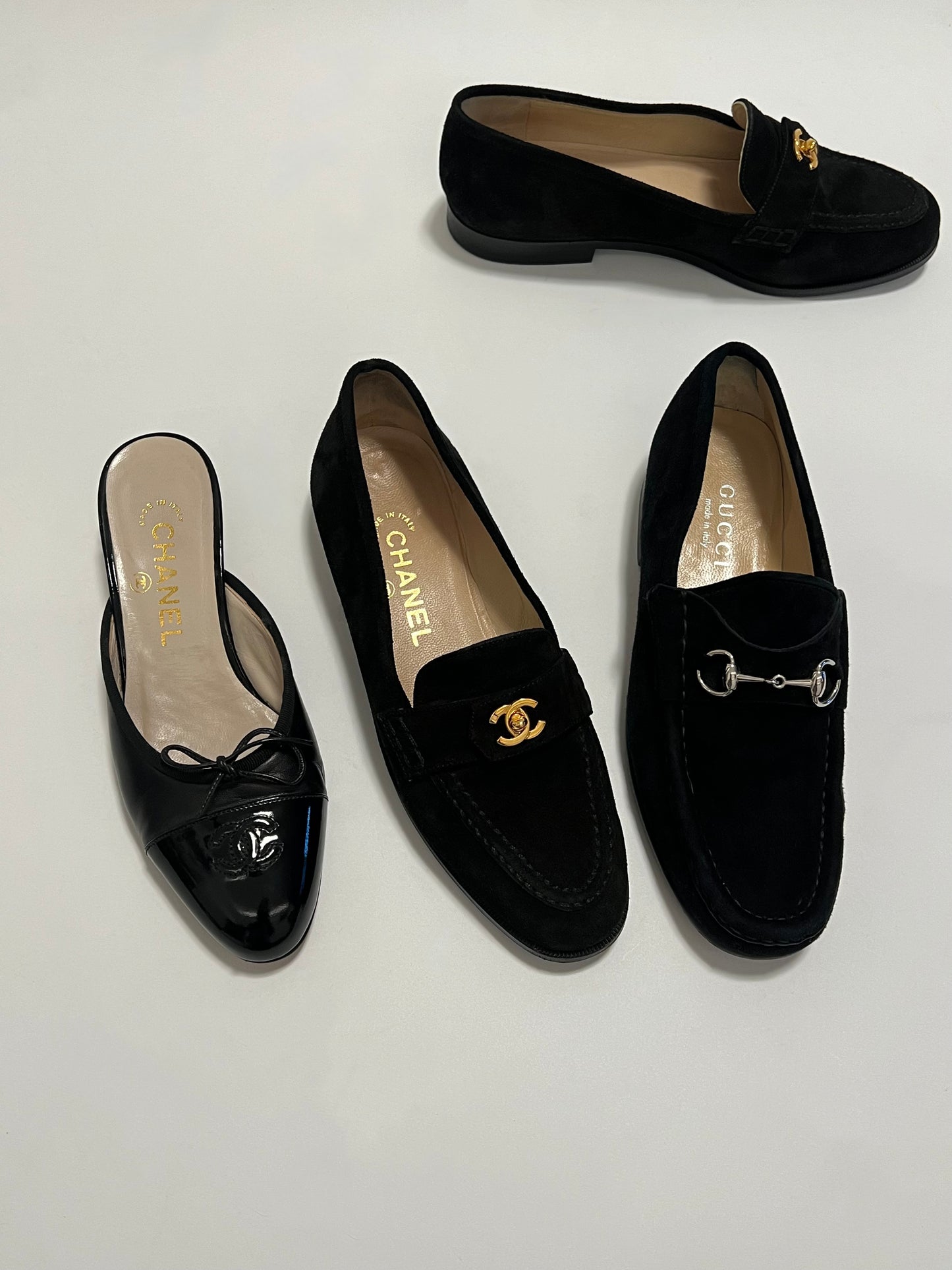 Chanel Turnlock Loafers, IT 39