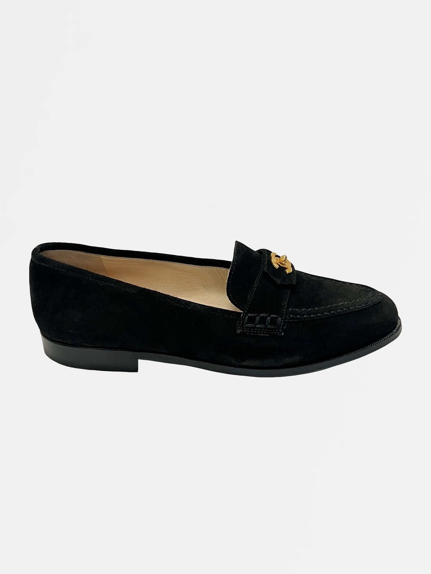 Chanel Turnlock Loafers, IT 39