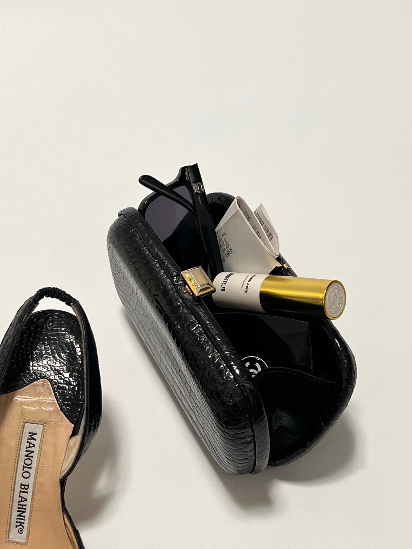 Bottega Veneta Crocodile Clutch