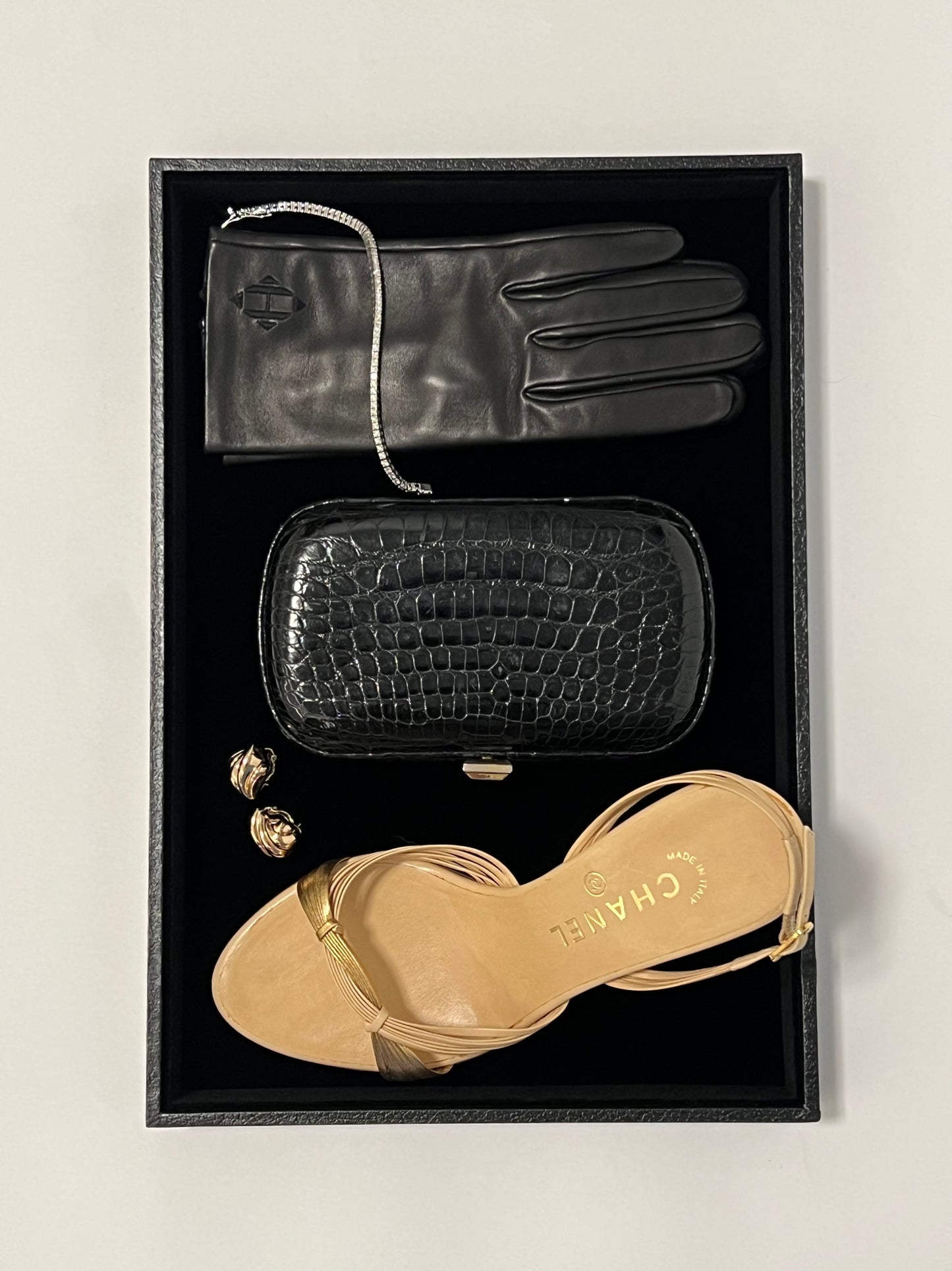Bottega Veneta Crocodile Clutch