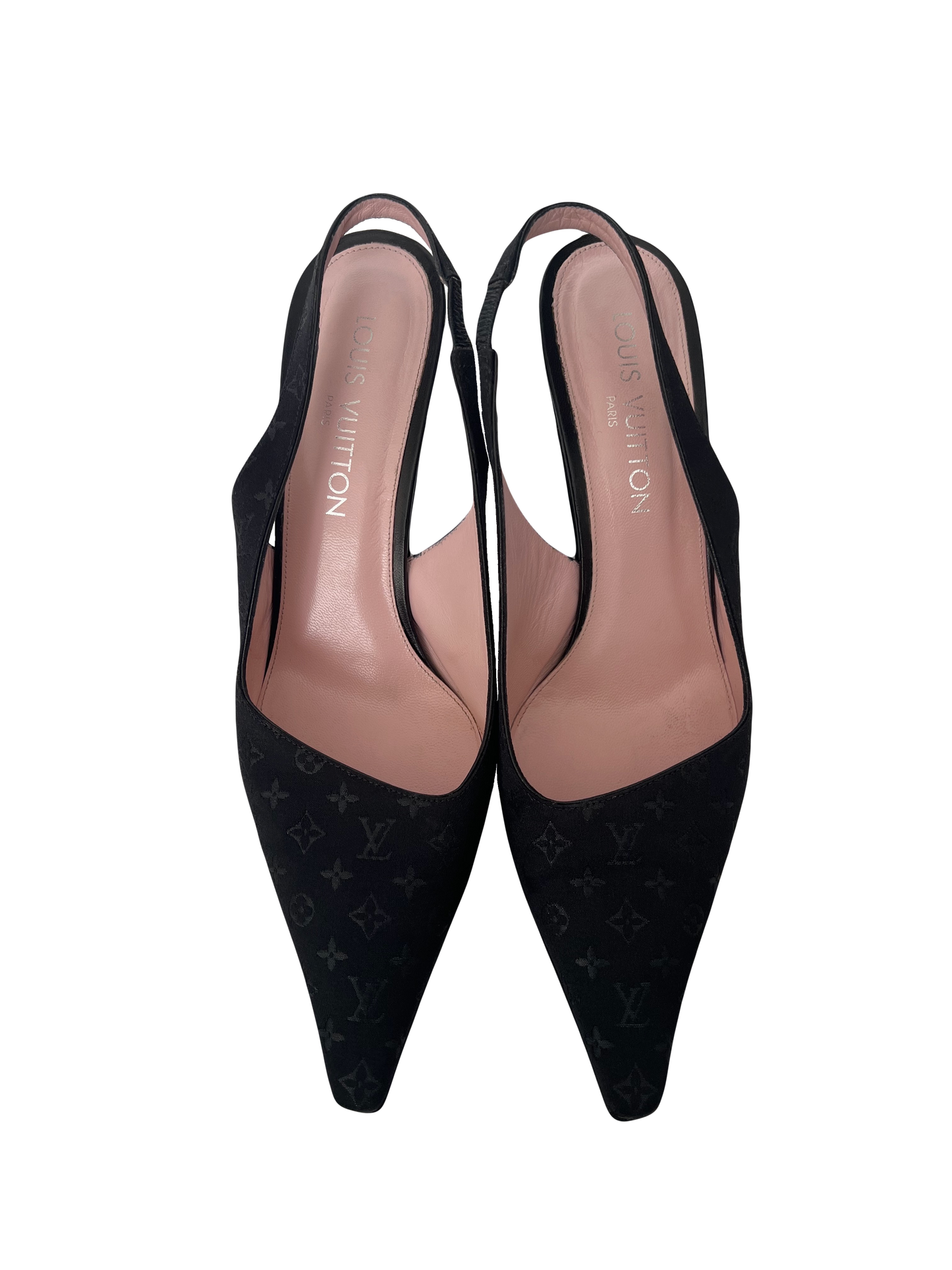 Louis Vuitton Slingback Heels, IT 37.5