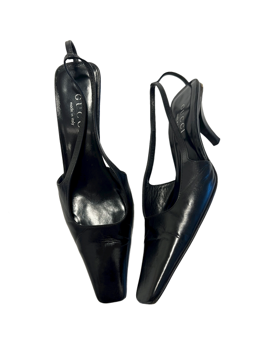 Gucci Slingback Pumps, IT 36.5