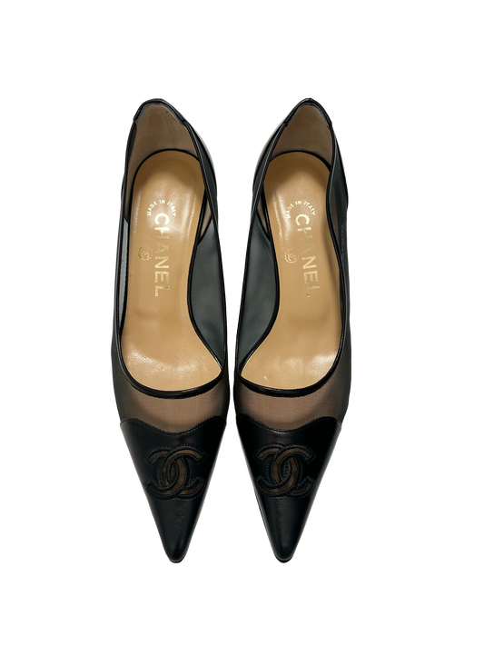 Chanel Mesh Pumps, IT 37