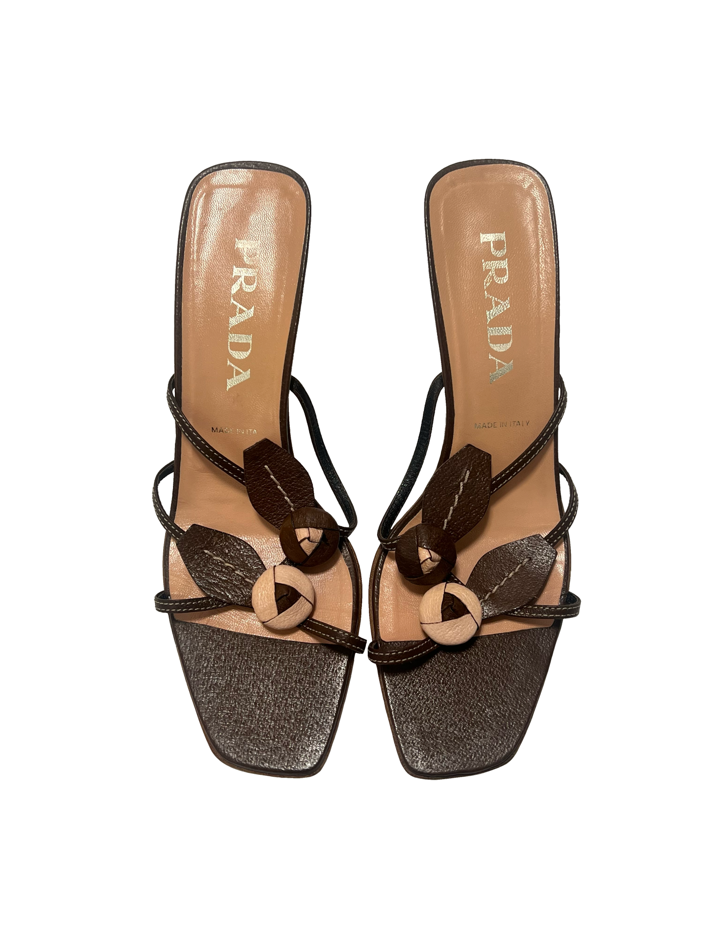 Prada Carpetto Sandals, IT 37.5