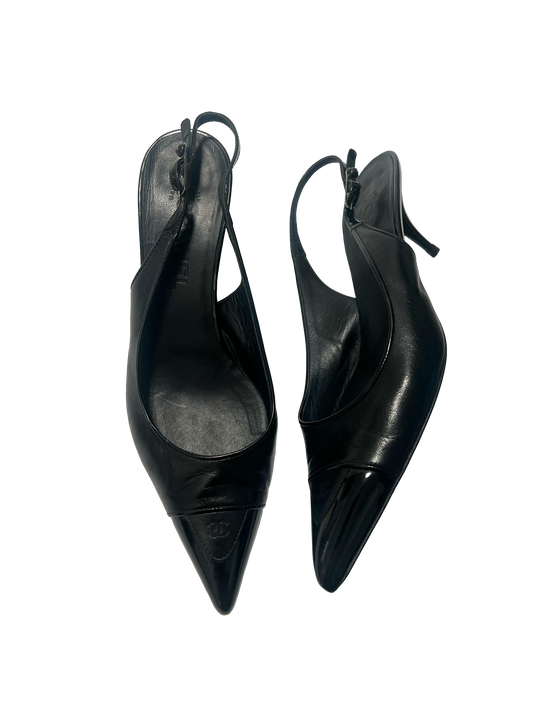 Chanel Slingback Heels, IT 41
