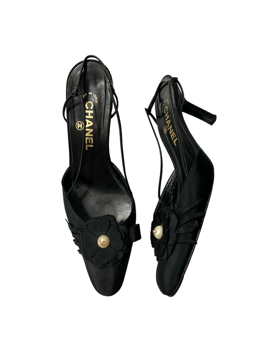 Chanel Slingback Pumps, IT 37.5