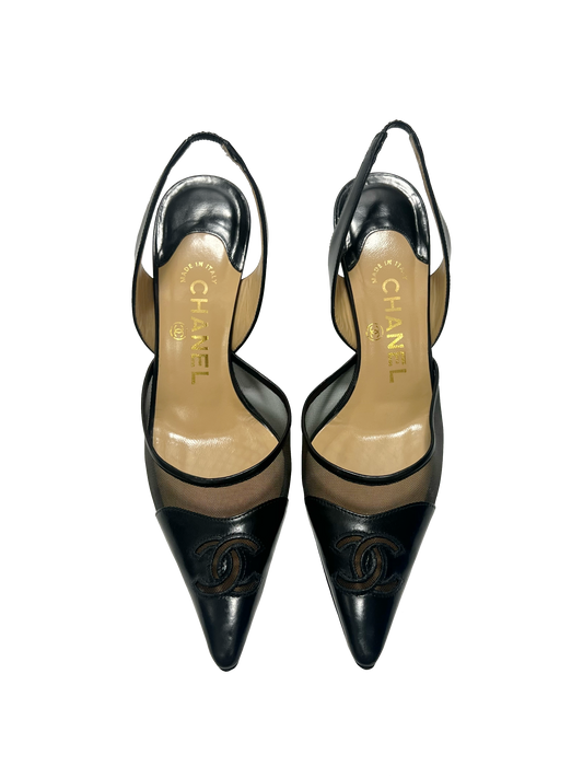 Chanel Mesh Heels, IT 37
