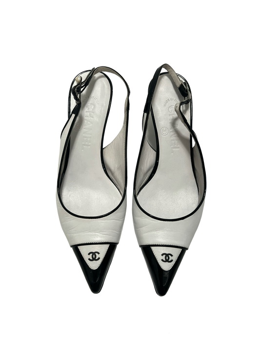 Chanel Slingback Heels, IT 37