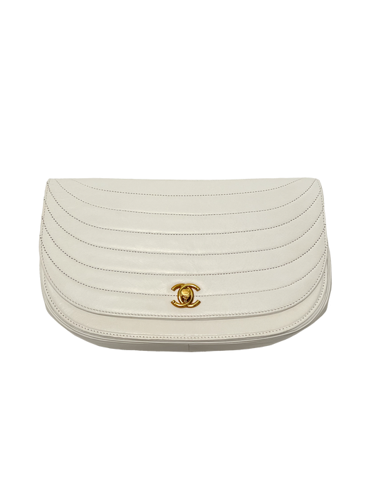 Chanel Half Moon Flap Bag