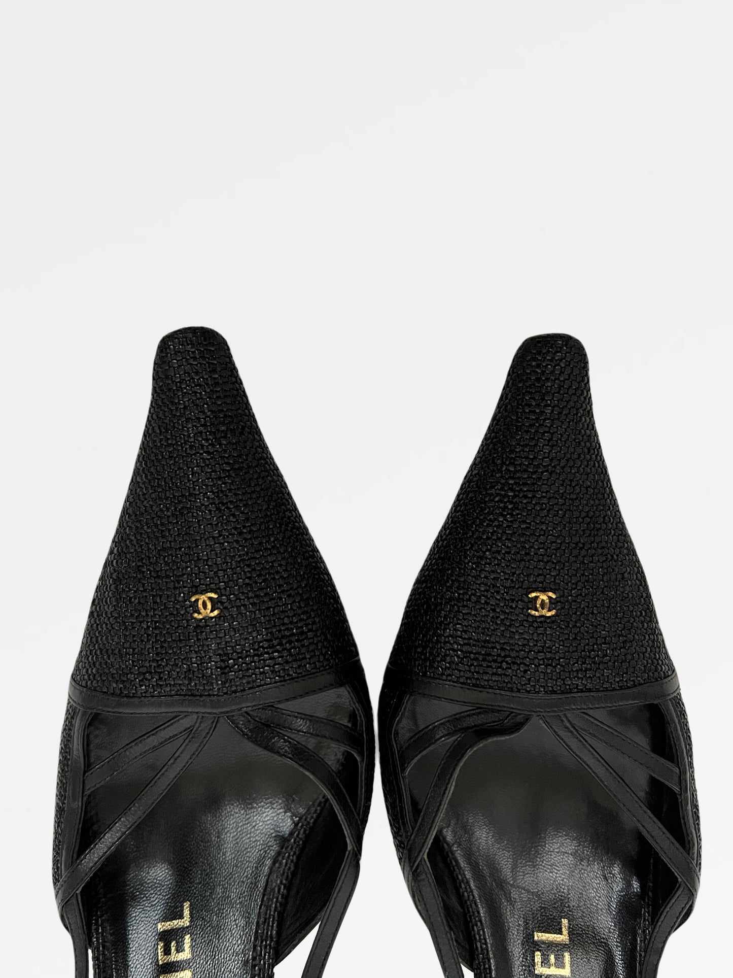 Chanel Slingback Sandals, IT 37.5