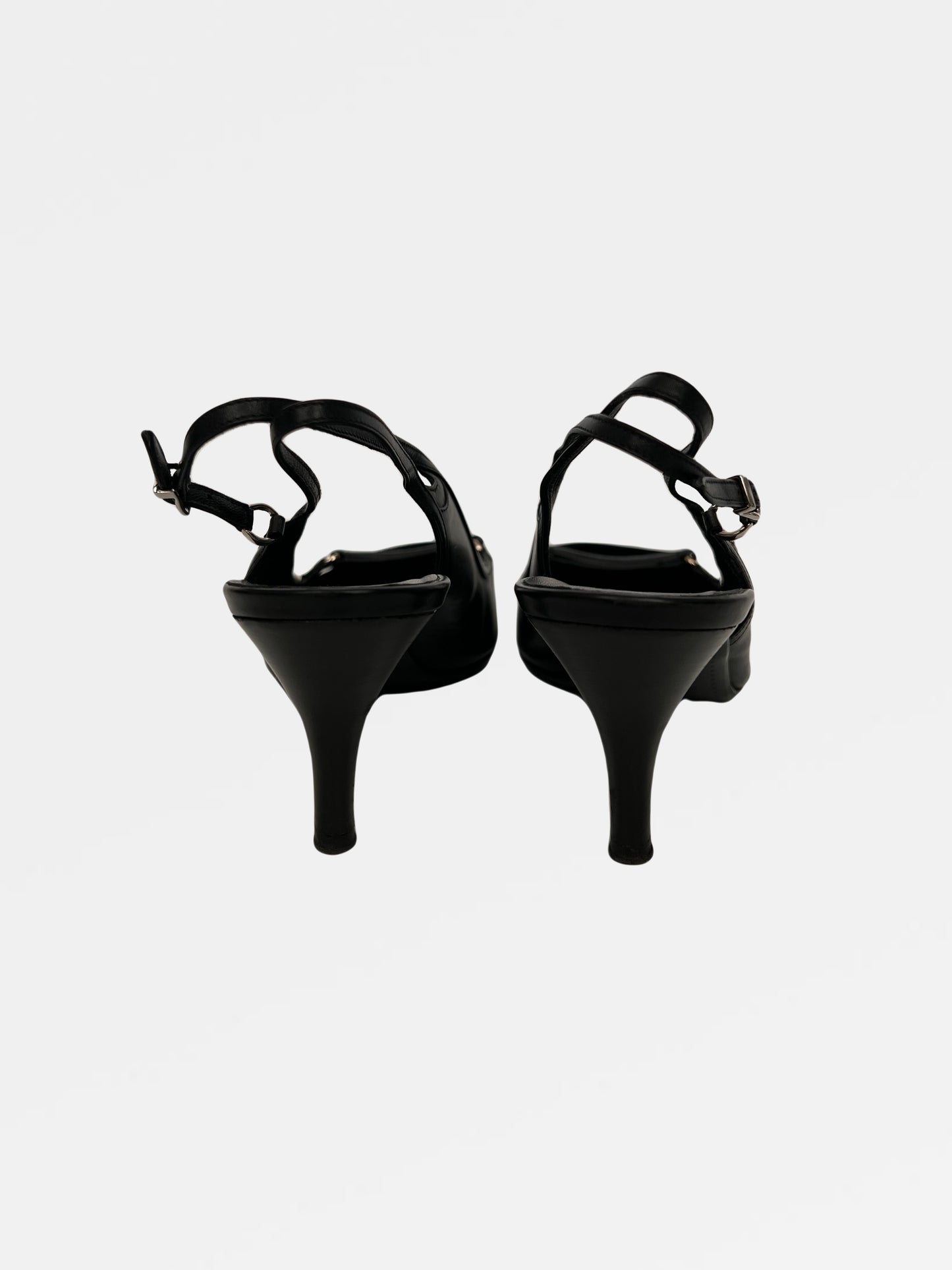 Hermès Slingback Heels, IT 38.5